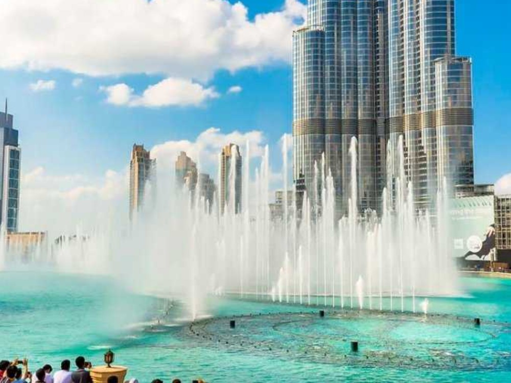 Dubain suihkulähde